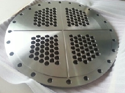 Titanium tube sheet, Titanium caldding plate Logo